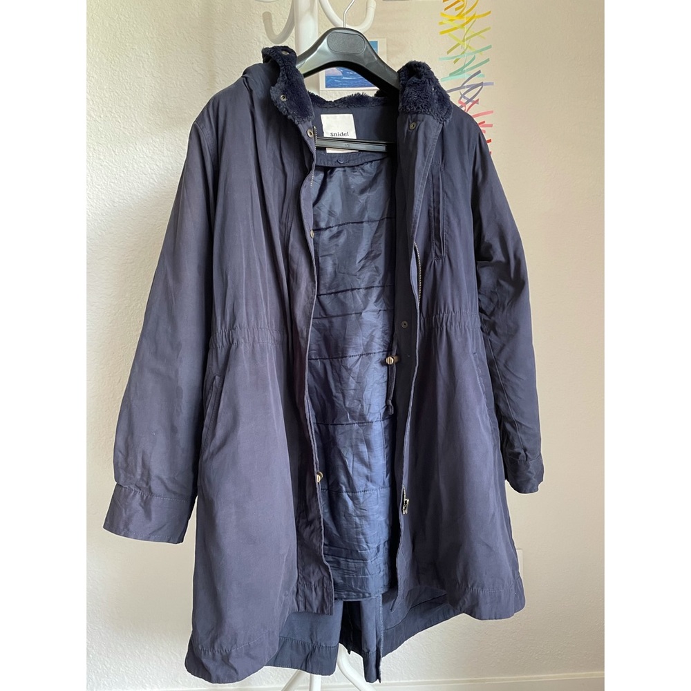 Snidel free size (fits XS to M) Navy outer/ coat